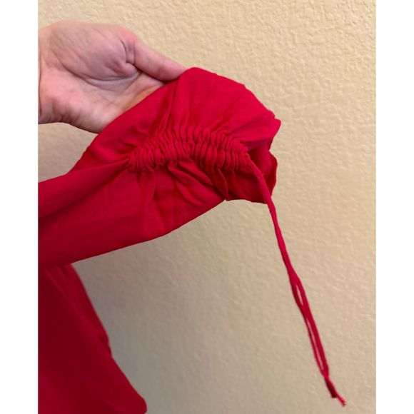 Chico's 3/4 Tie Ruched Sleeve  Open Light Cardigan-Sz 1 (8/M) - Picture 5 of 12